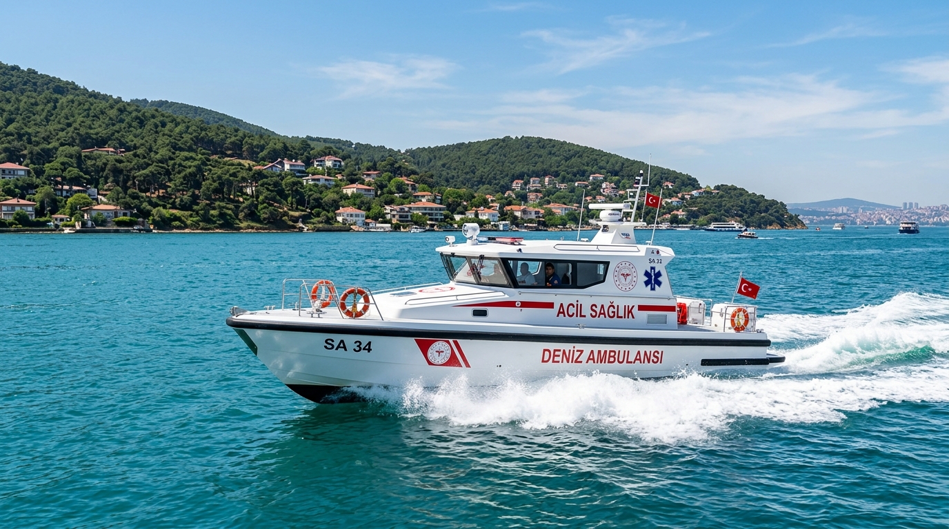 7/24 Adalar Deniz ve Medikal Hasta Nakli